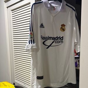 Adidas White Real Madrid Jersey